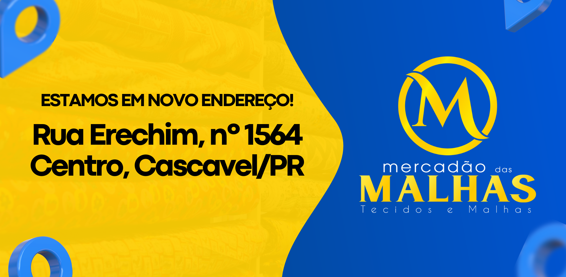 Slide site mercadão das malhas
